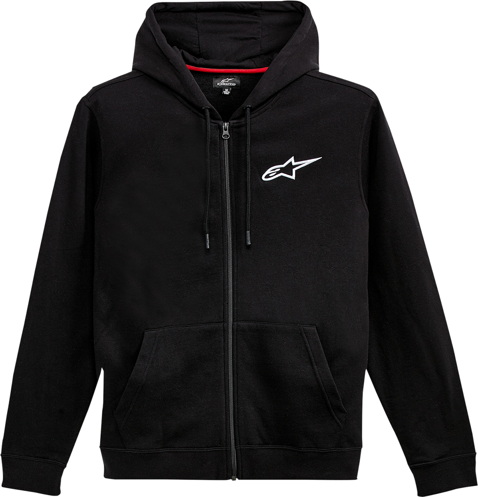 ALPINESTARS Ageless Zip Hoodie - Black/White - XL 1212536001020XL