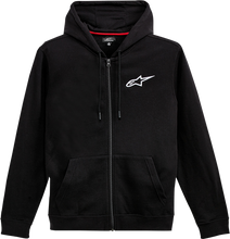 Load image into Gallery viewer, ALPINESTARS Ageless Zip Hoodie - Black/White - Large 1212-536001020L