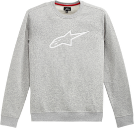ALPINESTARS Ageless Crew Fleece - Gray/White - 2XL 12125132211262X