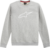 ALPINESTARS Ageless Crew Fleece - Gray/White - 2XL 12125132211262X