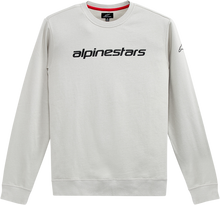 Load image into Gallery viewer, ALPINESTARS Linear Crew Fleece - Silver/Black - Large 1212513241900L