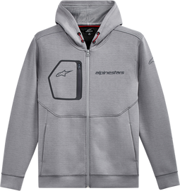 ALPINESTARS Convex Tech Hoodie - Heather Gray - 2XL 12125302010262X