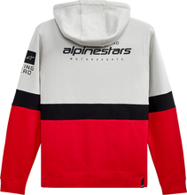 Load image into Gallery viewer, ALPINESTARS Position Zip Hoodie - Silver/Black/Red - Large 1212-530221096L
