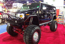 Carica l&#39;immagine nel visualizzatore di Gallery, N-Fab Nerf Step 03-10 Hummer H2 SUV 4 Door - Gloss Black - W2W - 3in