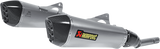 AKRAPOVIC Slip-On Line Muffler - Titanium S-B16SO4-HZAAT