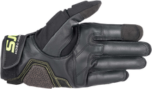 गैलरी व्यूवर में इमेज लोड करें, ALPINESTARS Halo Gloves - Forest Black/Fluo Yellow - Medium 3504822-6085-M