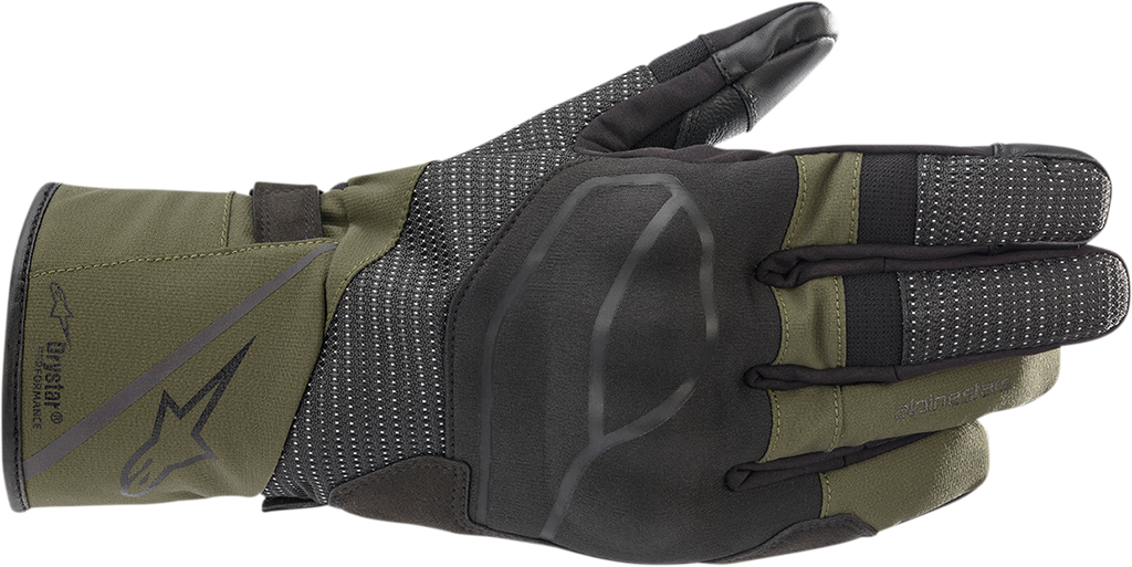 ALPINESTARS Andes V3 Drystar? Gloves - Black/Green - Large 3527521-1681-L