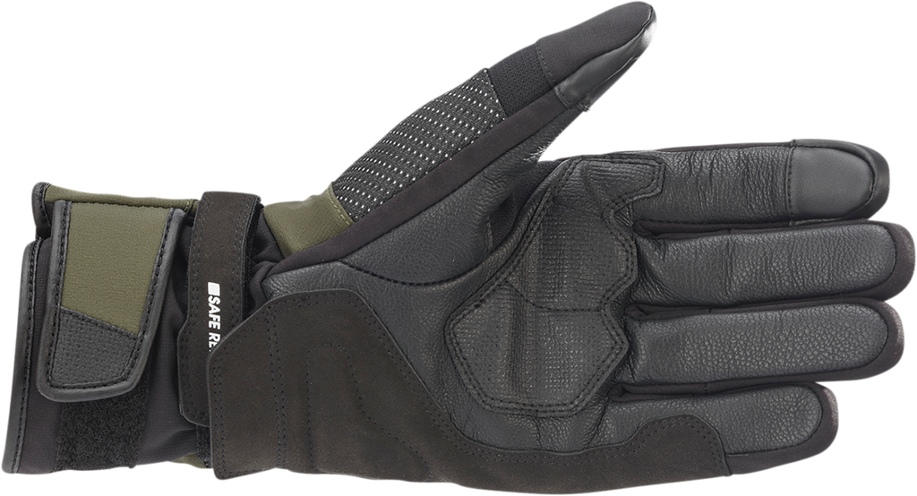ALPINESTARS Andes V3 Drystar? Gloves - Black/Green - Large 3527521-1681-L