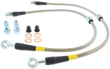 गैलरी व्यूवर में इमेज लोड करें, StopTech 06-12 Mitsubishi Eclipse Stainless Steel Front Brake Lines