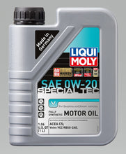 गैलरी व्यूवर में इमेज लोड करें, LIQUI MOLY 1L Special Tec V Motor Oil 0W20 - Single