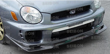 Carica l&#39;immagine nel visualizzatore di Gallery, Seibon 02-03 Subaru WRX GD Carbon Fiber Front Lip