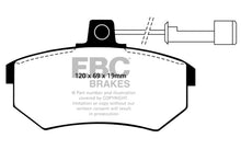 Carica l&#39;immagine nel visualizzatore di Gallery, EBC 88-92 Audi 80 2.0 Ultimax2 Front Brake Pads