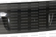 Carica l&#39;immagine nel visualizzatore di Gallery, Seibon 09-11 BMW 3 Series 4Dr excluding M3 CSL-Style Carbon Fiber Trunk/Hatch Lid