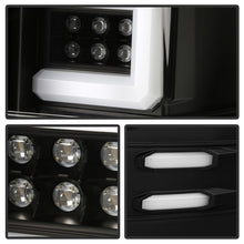 Laden Sie das Bild in den Galerie-Viewer, Spyder Chevy 1500 14-16 Light Bar LED Tail Lights All Blk ALT-YD-CS14-LBLED-BKV2