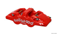 गैलरी व्यूवर में इमेज लोड करें, Wilwood Caliper-Aero4 - Red 1.12/1.12in Pistons 1.10in Disc