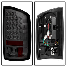 Carica l&#39;immagine nel visualizzatore di Gallery, Spyder Dodge Ram 02-06 1500/Ram 2500/3500 03-06 LED Style Tail Lights Smoke ALT-YD-DRAM02-LED-SM
