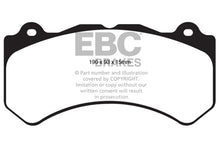 गैलरी व्यूवर में इमेज लोड करें, EBC 11+ Jeep Grand Cherokee 6.4 SRT-8 Greenstuff Front Brake Pads
