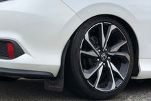 Carica l'immagine nel visualizzatore di Gallery, Rally Armor 16-19 Honda Civic Si UR Red Mud Flap w/ White Logo
