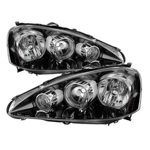 गैलरी व्यूवर में इमेज लोड करें, Xtune Acura Rsx 2005-2006 OEM Style Headlights -Black HD-JH-ARSX05-AM-BK