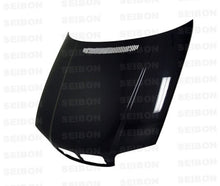 Laden Sie das Bild in den Galerie-Viewer, Seibon 7/99-5/02 BMW 3 Series 2dr (E46) OEM-Style Carbon Fiber Hood
