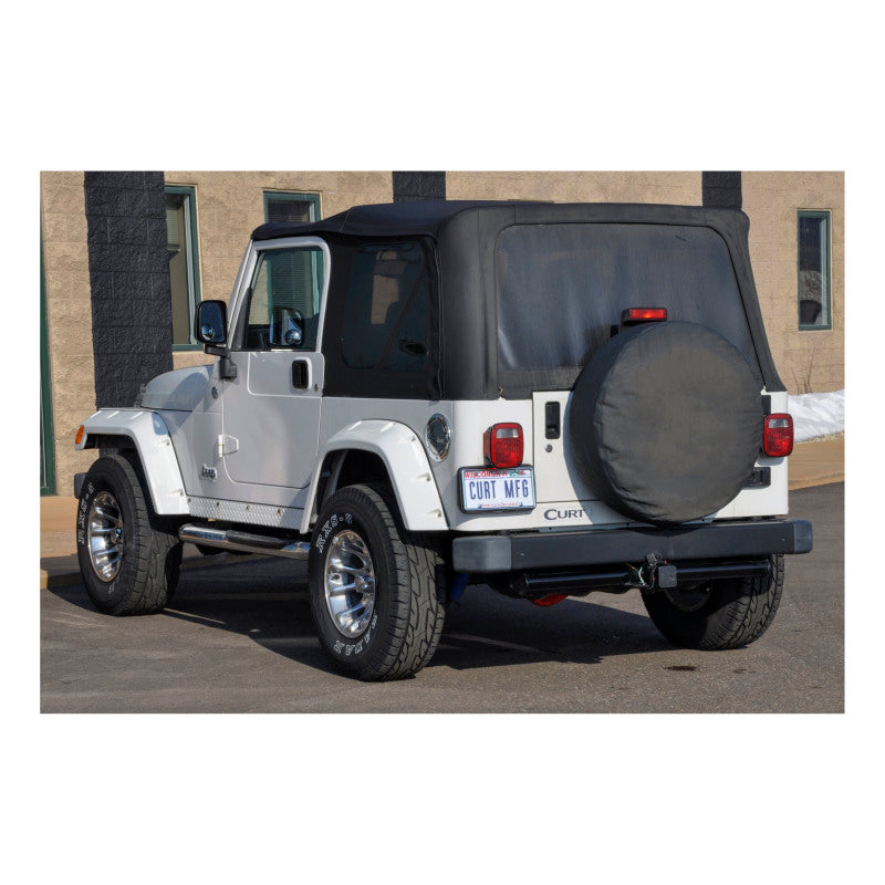 Curt 97-06 Jeep Wrangler Class 3 Trailer Hitch w/2in Receiver