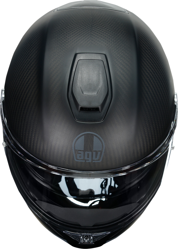 AGV SportModular Helmet - Dark Refractive - Carbon/Black - Medium 211201O2IY01412