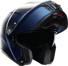 Laden Sie das Bild in den Galerie-Viewer, AGV Tourmodular Helmet - Galassia - Matte Blue - Large 201251F4OY00414