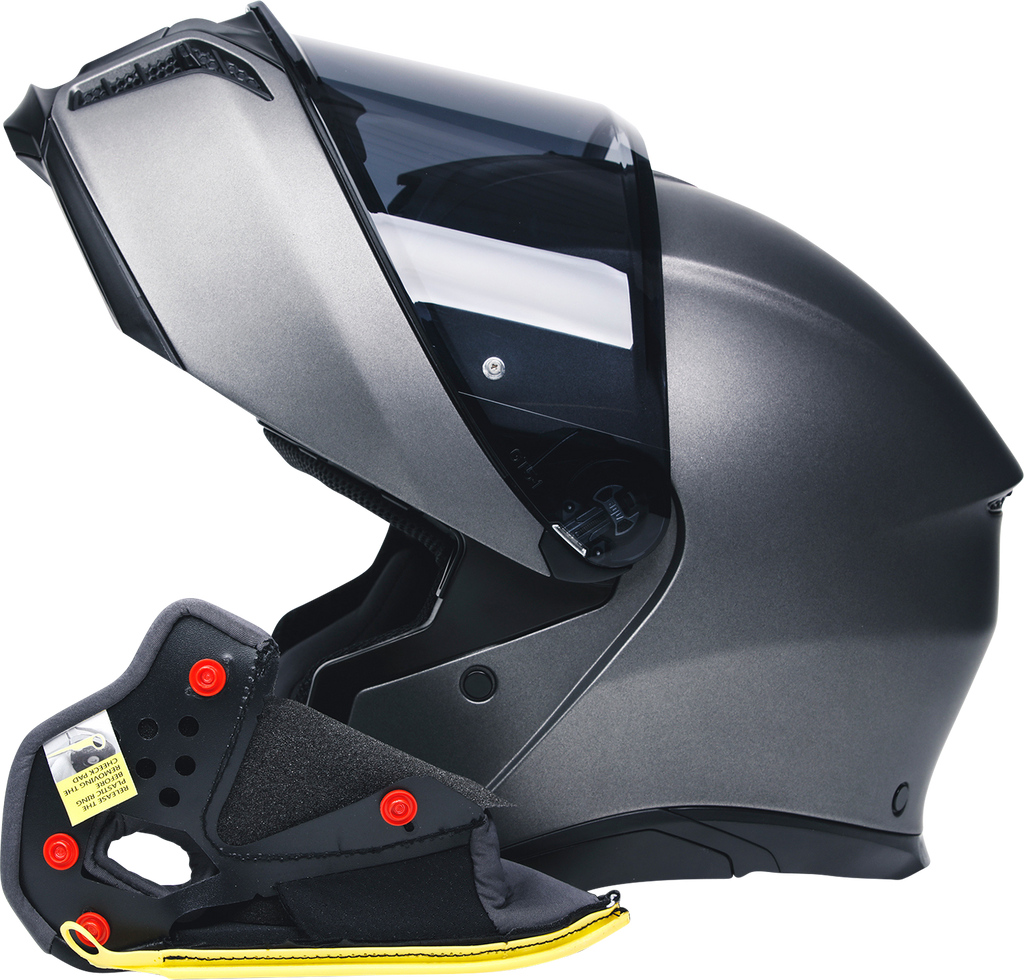 agv helmet pads AGV Tourmodular Cheek Pads - Gray/Black