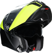 Laden Sie das Bild in den Galerie-Viewer, AGV Tourmodular Helmet - Balance - Black/Yellow Fluo/Gray - XL 211251F2OY00115