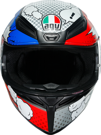AGV K1 Helmet - Bang - Matte Italy/Blue - Large 210281O2I005909