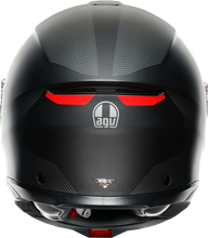 Laden Sie das Bild in den Galerie-Viewer, AGV Tourmodular Helmet - Frequency - Matte Gunmetal/Red - Medium 211251F2OY00512