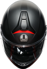 Laden Sie das Bild in den Galerie-Viewer, AGV Tourmodular Helmet - Frequency - Matte Gunmetal/Red - Medium 211251F2OY00512