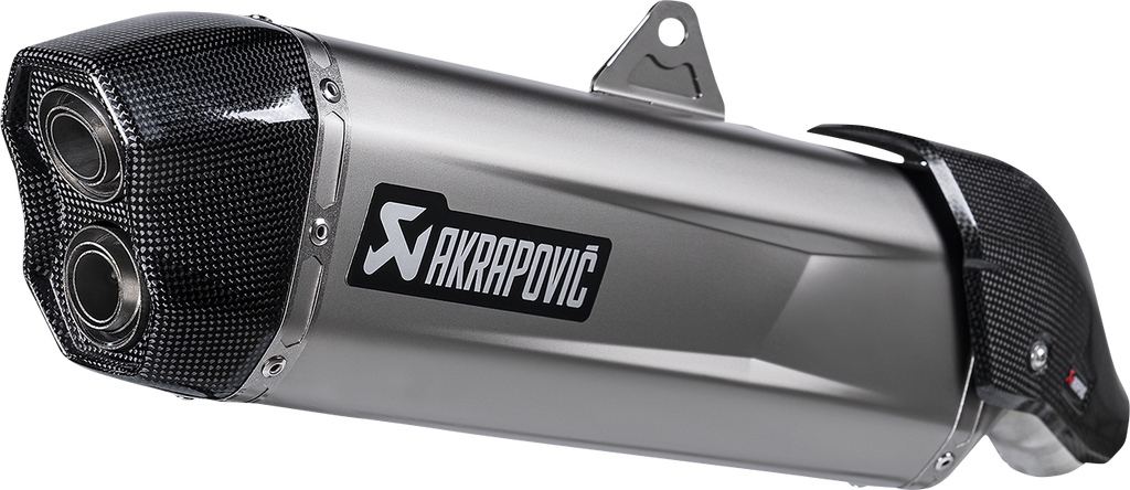 AKRAPOVIC Slip-On Line Muffler - Titanium S-A6SO1-HGJT