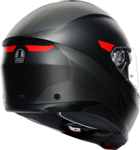 Laden Sie das Bild in den Galerie-Viewer, AGV Tourmodular Helmet - Frequency - Matte Gunmetal/Red - Medium 211251F2OY00512