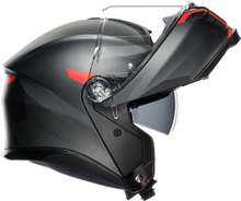 Laden Sie das Bild in den Galerie-Viewer, AGV Tourmodular Helmet - Frequency - Matte Gunmetal/Red - Medium 211251F2OY00512