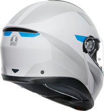 Laden Sie das Bild in den Galerie-Viewer, AGV Tourmodular Helmet - Frequency - Light Gray/Blue - Small 211251F2OY00610