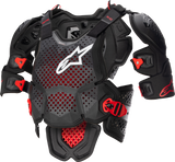 ALPINESTARS A-10  Roost Guard V2 - Black/Red - M/L 6700523-1431-ML