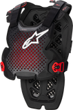 ALPINESTARS A-1 Pro Chest Protector - Black/Red - XL/2XL 67001231431XL2X