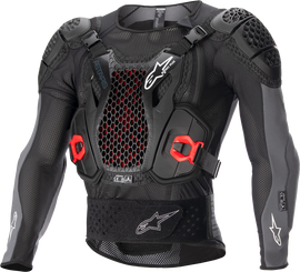 ALPINESTARS Bionic Plus v2 Protection Jacket - Black/Anthracite/Red - Large 6506723-1036-L