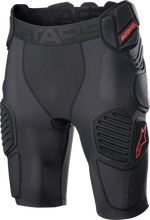 Carica l&#39;immagine nel visualizzatore di Gallery, ALPINESTARS Bionic Pro Protection Shorts - Black/Red - 2XL 6507523-13-2X
