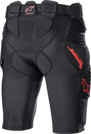 ALPINESTARS Bionic Pro Protection Shorts - Black/Red - Medium 6507523-13-M