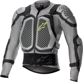 ALPINESTARS Bionic Action V2 Protection Jacket - Gray/Black/Yellow - Small 6506823-915-S
