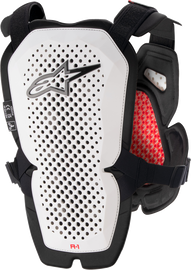 ALPINESTARS A-1 Pro Chest Protector - White/Black/Red - M/L 6700123213M/L