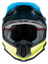 गैलरी व्यूवर में इमेज लोड करें, Z1R Youth F.I. Helmet - Fractal - MIPS? - Matte Blue/Hi-Viz - Medium 0111-1515