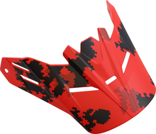 गैलरी व्यूवर में इमेज लोड करें, Z1R Youth Rise Visor Kit - Digi Camo - Red 0132-1494