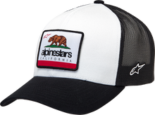 Laden Sie das Bild in den Galerie-Viewer, ALPINESTARS Cali 2.0 Hat - Black/White - One Size 12128105020OS