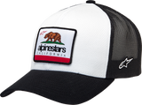 ALPINESTARS Cali 2.0 Hat - Black/White - One Size 12128105020OS