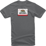 ALPINESTARS Cali 2.0 T-Shirt - Gray - 2XL 121272070182X
