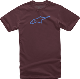 ALPINESTARS Ageless T-Shirt - Maroon/Blue - Medium 1032-720308370M