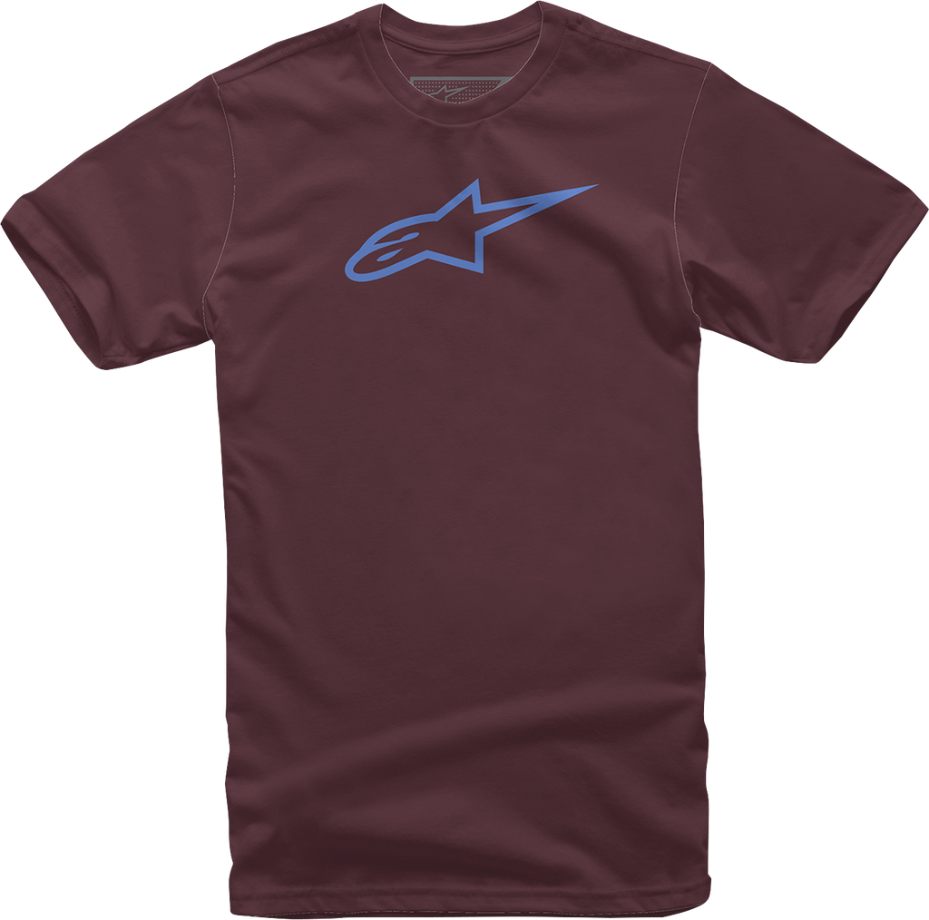 ALPINESTARS Ageless T-Shirt - Maroon/Blue - 2XL 10327203083702X